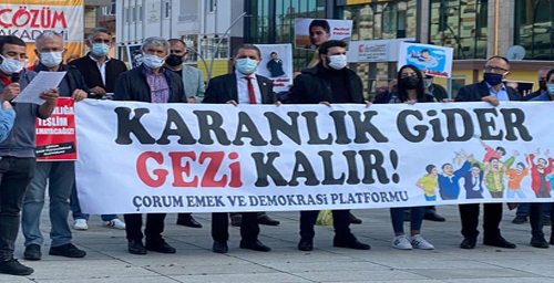 EMEK VE DEMOKRASİ PLATFORMU : GEZİ, EZİLENLERİN BİRLİK OLMAYI BAŞARMASININ ÜRÜNÜ
