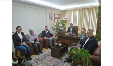 CHP ÇORUM ÖRGÜTLERİNDEN ZİYARET