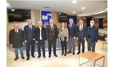 CHP YÖNETİMİ’NDEN SMMMO ZİYARETİ