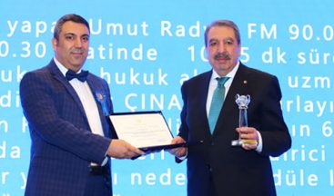 UMUT RADYO’YA ULUSAL DÜZEYDE BÜYÜK ÖDÜL