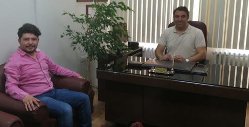 İSMAİL KALENDER’DEN NEZAKET ZİYARETİ