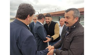 ŞOFÖRLER ODASI GARAJDA BAYRAMLAŞTI