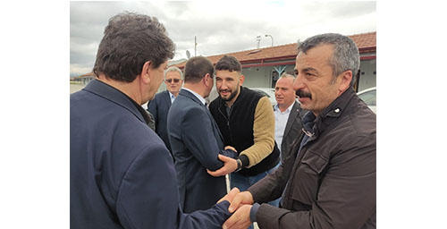 ŞOFÖRLER ODASI GARAJDA BAYRAMLAŞTI