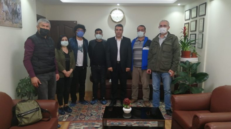 1 MAYIS TERTİP KOMİTESİ’NDEN YAYIN MERKEZİMİZE ZİYARET