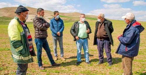 SUNGURLU AKPINAR KÖYÜ İYİ TARIM UYGULAMALARI’NDA HEM ÖNDER HEMDE ÖRNEK