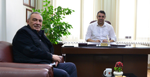 İSMAİL MADAN’DAN NEZAKET ZİYARETİ