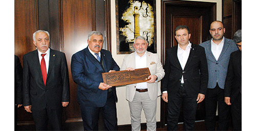 ÇESOB’TAN BELEDİYEYE ZİYARET