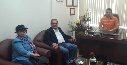 YEŞİL SOL PARTİ’DEN NEZAKET ZİYARETİ