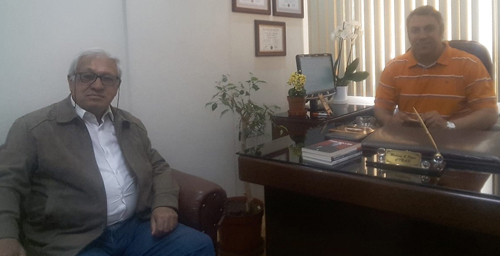 AĞABEYİMİZ, YAZAR HALİL GÜLEZ’DEN ZİYARET