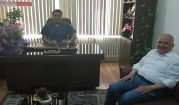 AHMET YÜKSEL BELLEKTEN KUTLAMA ZİYARETİ