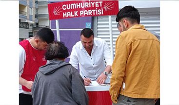 CHP’Lİ GENÇLERDEN, ‘BİZE KATILIN’ ÇAĞRISI