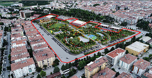 ÇORUM’A SPOR TEMALI MİLLET BAHÇESİ
