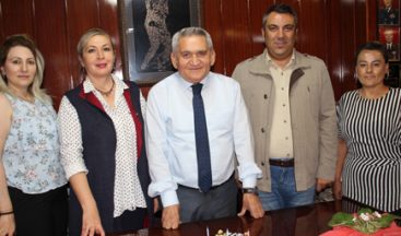 ÇINAR ÇİFTİ’NDEN KUTLAMA ZİYARETİ