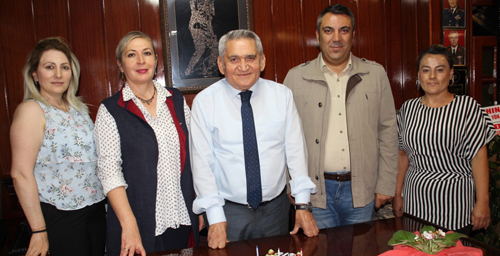 ÇINAR ÇİFTİ’NDEN KUTLAMA ZİYARETİ