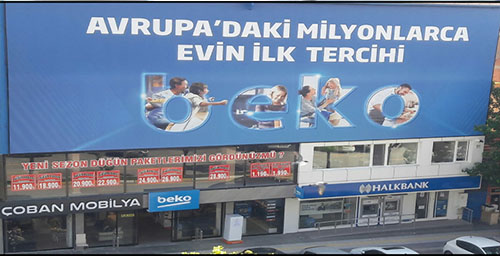 ÇOBAN MOBİLYA BEKO MAĞAZASI PAZARTESİ AÇILIYOR