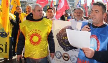 DAVULLAR BU KEZ GREV İÇİN ÇALDI