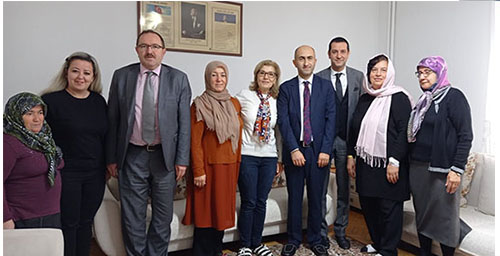 DAİRE BAŞKANI VE ŞUBE MÜDÜRÜ ZİYARETİ