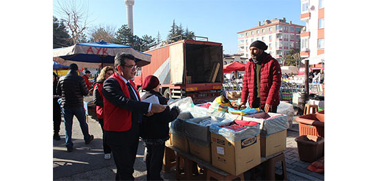 ÇORUM, ÇAY KAŞIĞI İLE HİZMET ALIYOR