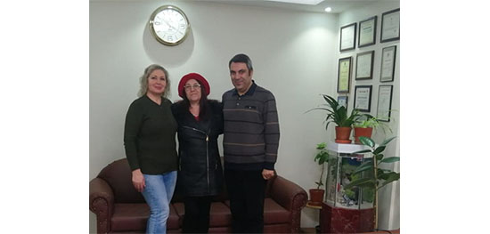 SANATÇI ÖZLEM ÖZGÜR’DEN ZİYARET