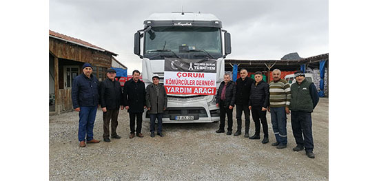 ODUN VE KÖMÜRCÜLER’DEN ISITAN YARDIM