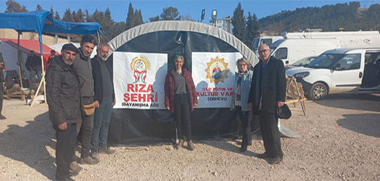 CEMEVLERİ ‘RIZA ŞEHRİ DAYANIŞMA AĞI’ KURULDU
