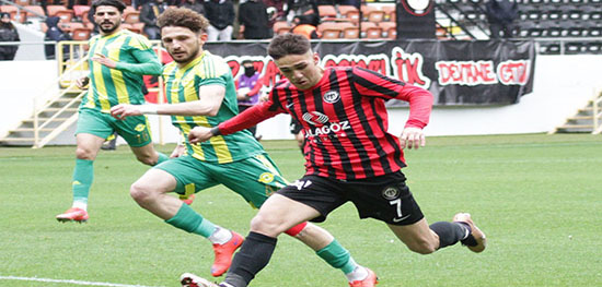 TFF 2.LİG: ÇORUM FK :1 – ESENLER EROKSPOR : O