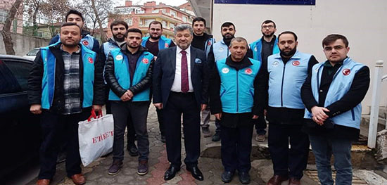 DEPREM BÖLGESİNE 5 TON SIVI YAĞ GÖNDERDİLER