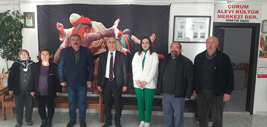 PROF.DR. AKDOĞAN HACI BEKTAŞ VAKFINI ZİYARET ETTİ