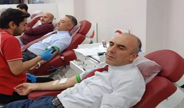 O ÇAĞRIYA KULAK VERİP KAN BAĞIŞLADILAR