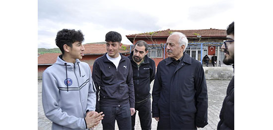 GÜL, BOĞAZKALE VE KÖYLERİNİ ZİYARET ETTİ