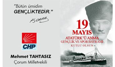 CHP ÇORUM MİLLETVEKİLİ / MEHMET TAHTASIZ