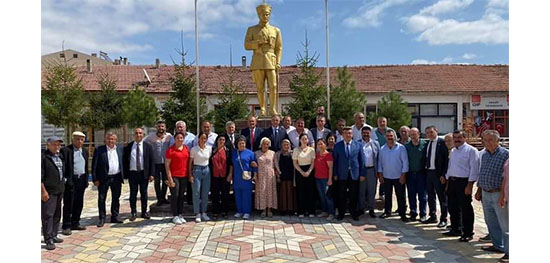 CHP ORTAKÖY’DE BAYRAĞI ‘ÇELEBİ ARDIÇ’ OMUZLADI