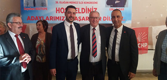CHP MERKEZ İLÇE BAŞKANI AV. UTKU ULAŞ TAŞAR OLDU