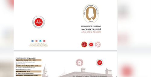 DİYANET’İN HACIBEKTAŞ PROGRAMI ANKARA’YA ALINDI