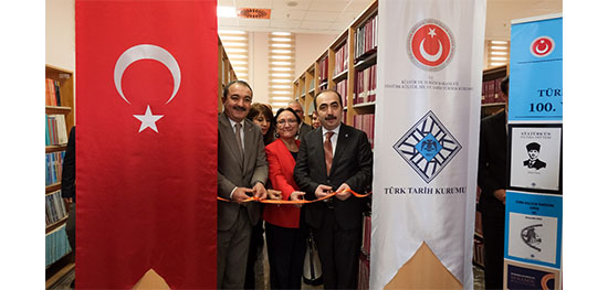 TÜRK TARİH KURUMU 100.YIL KİTAPLIĞI KURULDU
