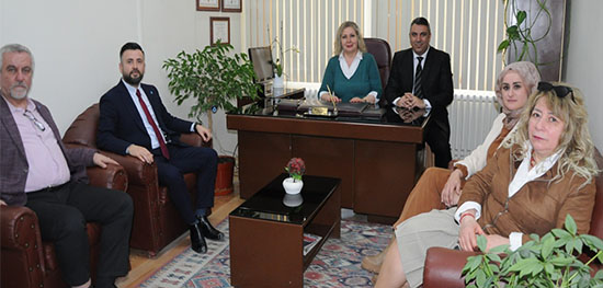 DEVA ADAYI AV.ÖZDEMİR VE EKİBİNDEN ZİYARET