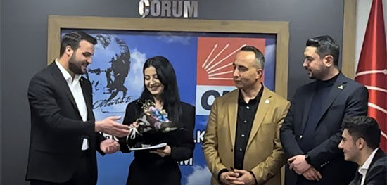 CHP GENÇLİĞİ “ARZUM MERYEM AKDOĞAN”A EMANET
