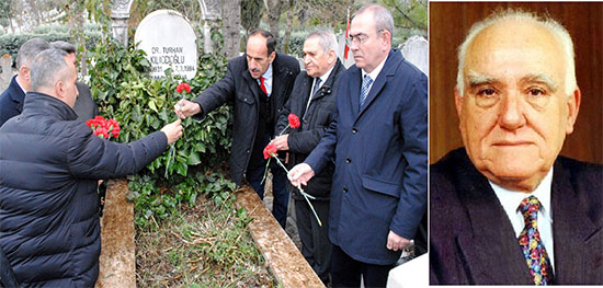 EFSANE BAŞKAN, KABRİ BAŞINDA ANILDI
