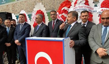 AK PARTİ SUNGURLU SEÇİM BÜROSU’NA MİTİNG GİBİ AÇILIŞ!