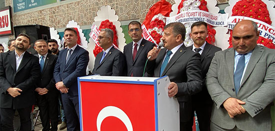 AK PARTİ SUNGURLU SEÇİM BÜROSU’NA MİTİNG GİBİ AÇILIŞ!