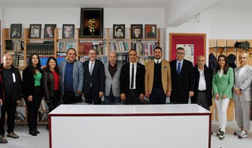 CHP HEYETİNDEN ADD’NİN YENİ YÖNETİMİNE KUTLAMA ZİYARETİ