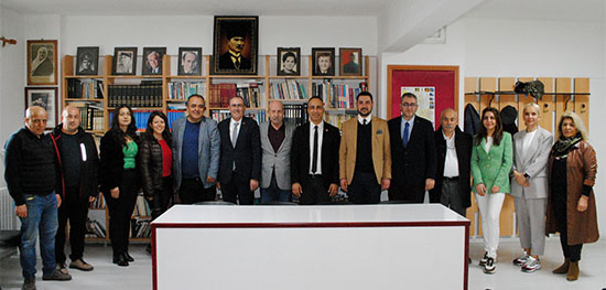 CHP HEYETİNDEN ADD’NİN YENİ YÖNETİMİNE KUTLAMA ZİYARETİ