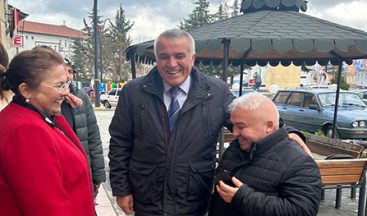 MECİTÖZÜ’NDE KEMAL TEPE’YE DESTEK İSTEDİ