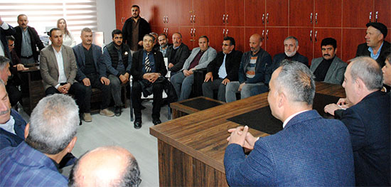 MUHTARLARDAN, CHP ADAYINA YOĞUN İLGİ