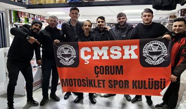 ÇORUM MOTOSİKLET SPOR KULÜBÜ KURULDU