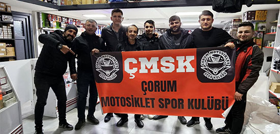 ÇORUM MOTOSİKLET SPOR KULÜBÜ KURULDU