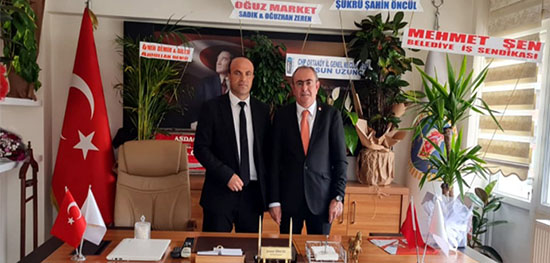 ÇÖPHÜSEYİNOĞLU, CHP’Lİ BAŞKANLARI KUTLADI