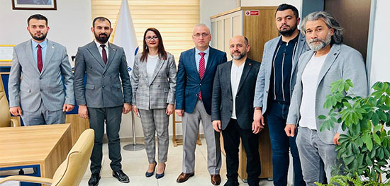 AK PARTİ TANITIM VE MEDYA EKİBİNDEN TEMUR’A HAYIRLI OLSUN ZİYARETİ