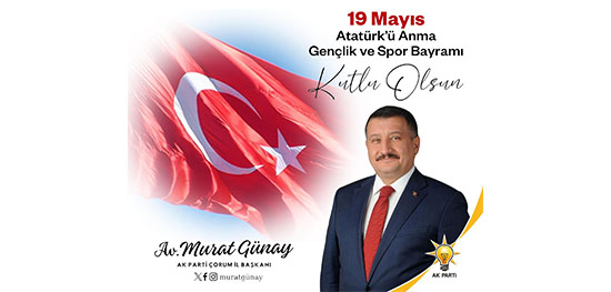 Av.Murat Günay AK Parti Çorum İl Başkanı / KUTLAMA
