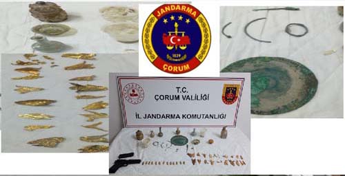 TARİHİ ESER KAÇAKÇILARI ENSELENDİ